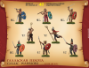 Zvezda 8012 Gallic warriors 1/72